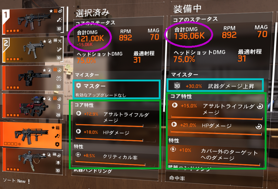 セントエルモズの比較画像